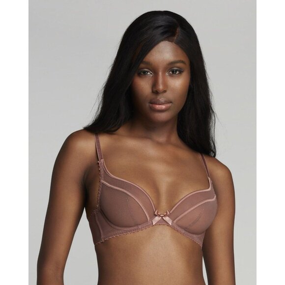 Agent Provocateur Cruz Mocha Bra 32C NWT